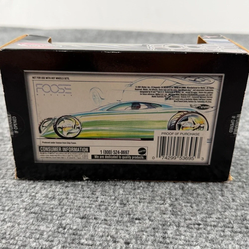 Hot Wheels Foose Design Vehicle Set Manhattan Hemisfear Blue Red 1:64 Diecast